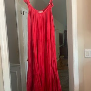 Xirena Rumer dress in Cherry.